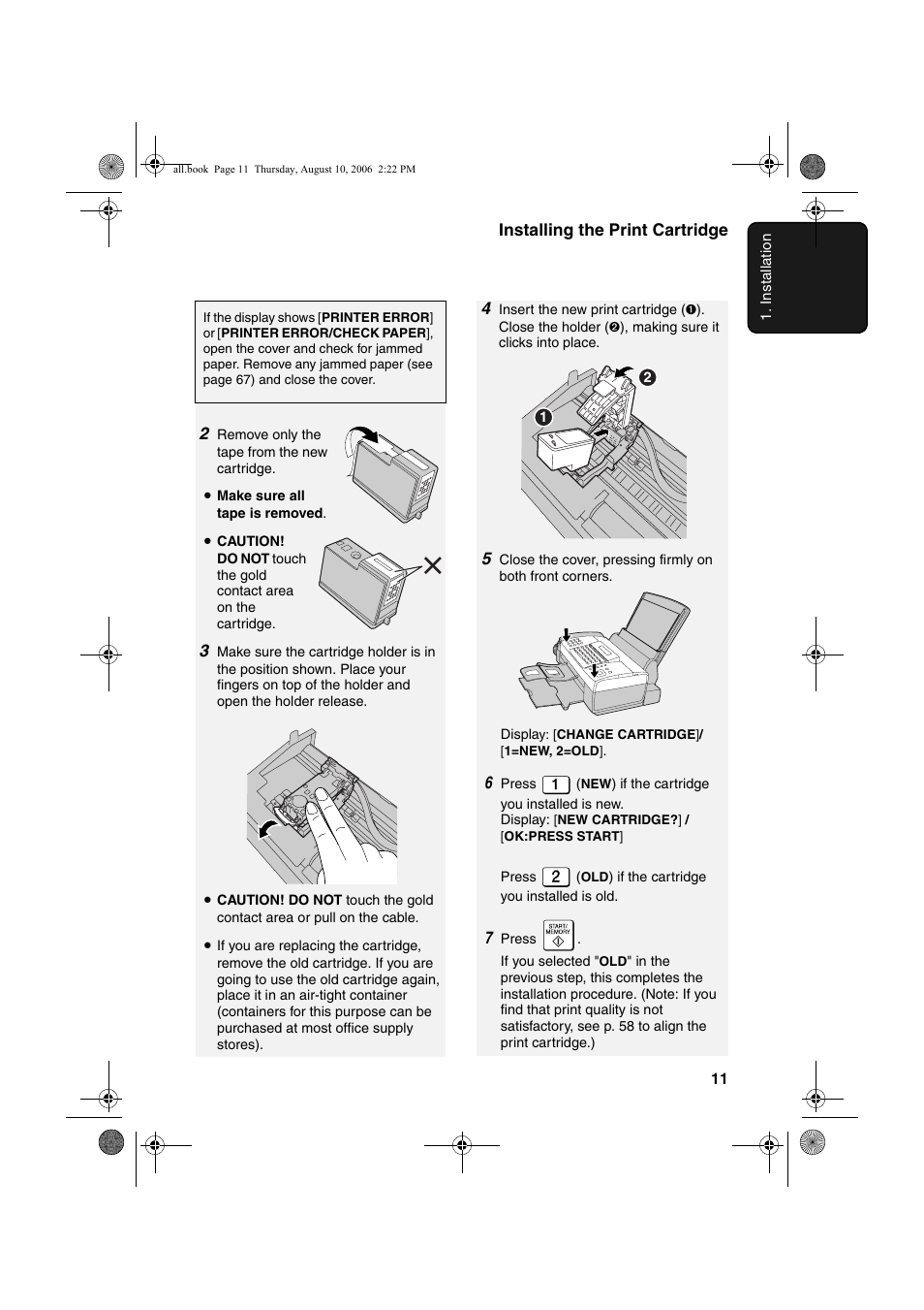 Sharp UX-B800 User Manual | Page 13 / 74