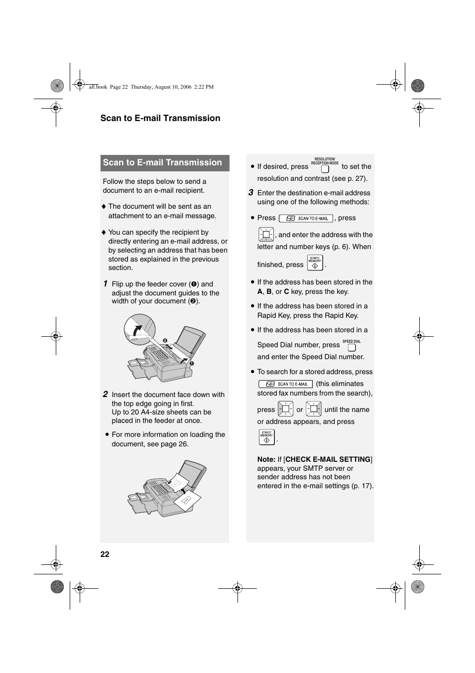 Sharp UX-B800 User Manual | Page 24 / 74