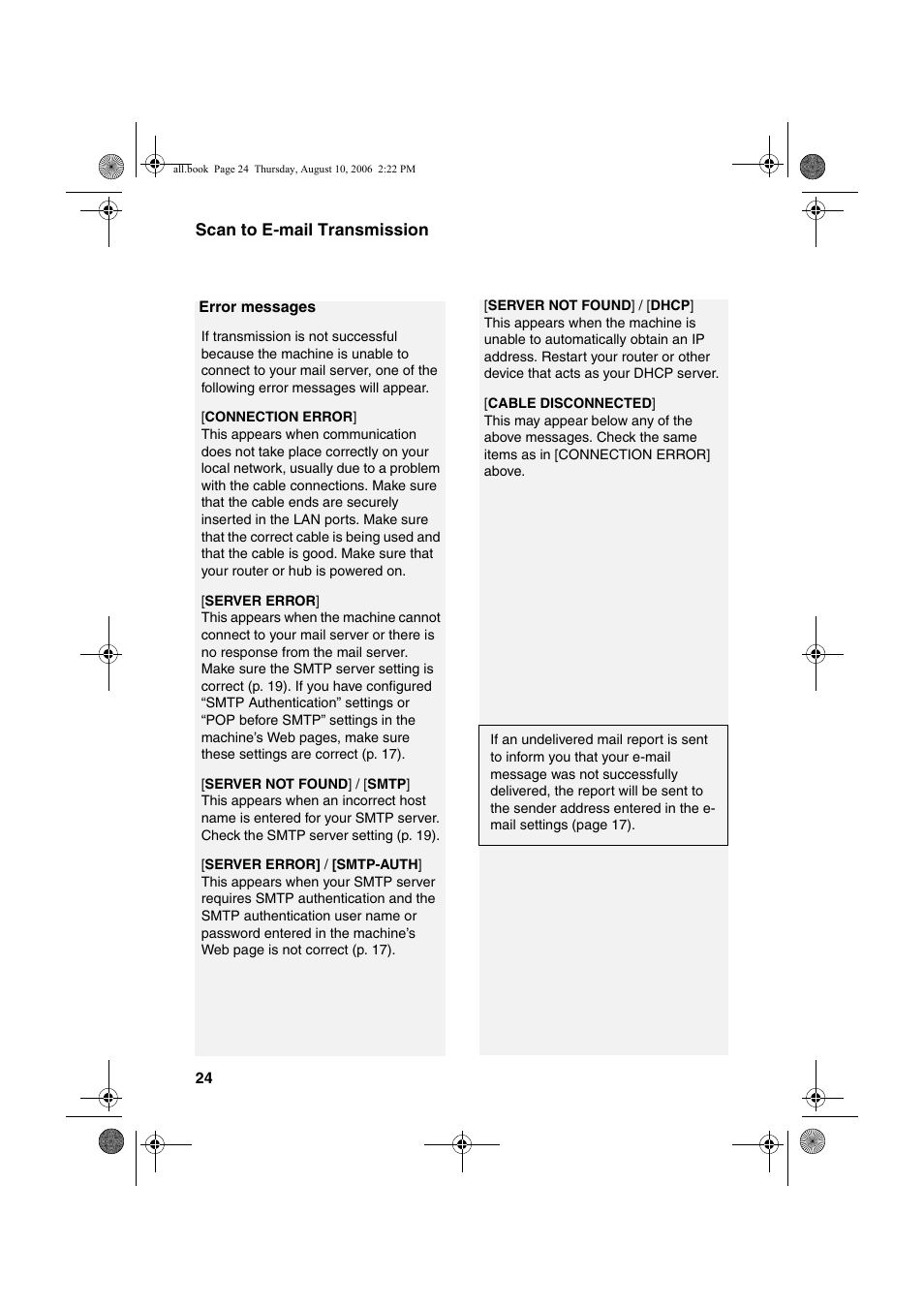 Sharp UX-B800 User Manual | Page 26 / 74