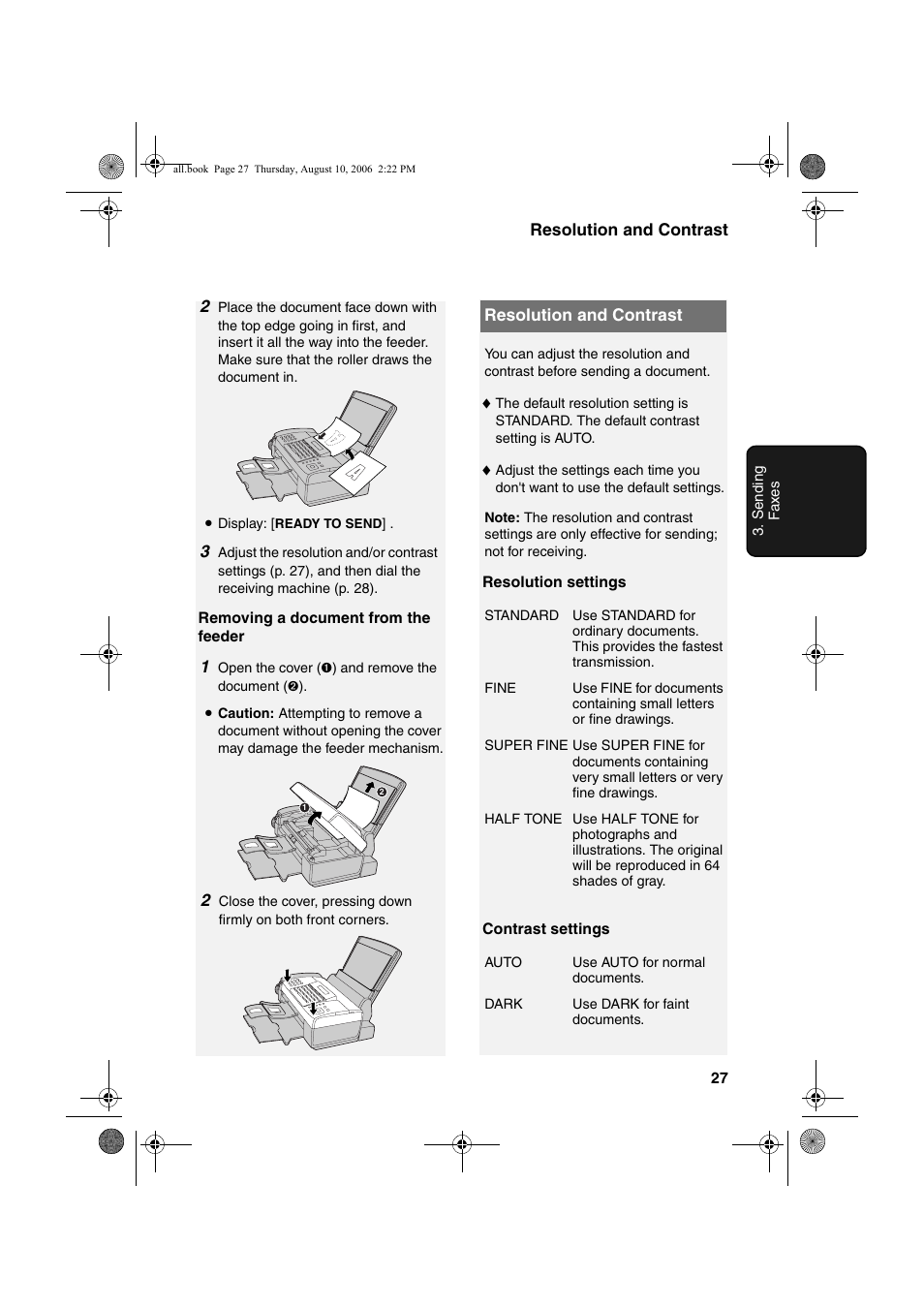 Sharp UX-B800 User Manual | Page 29 / 74