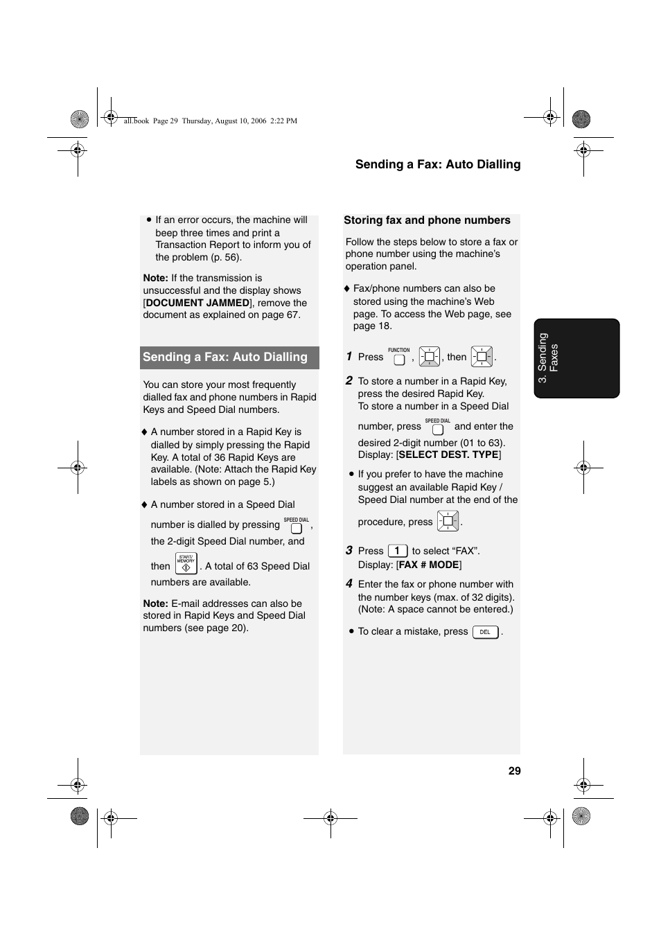 Sharp UX-B800 User Manual | Page 31 / 74