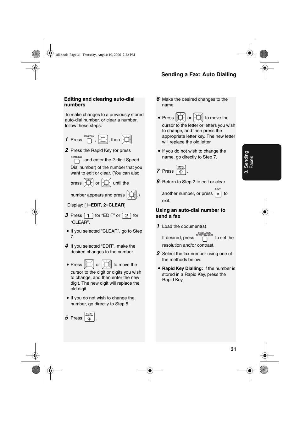 Sharp UX-B800 User Manual | Page 33 / 74