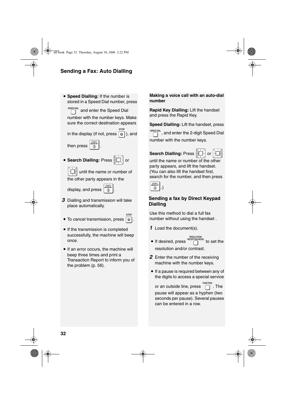 Sharp UX-B800 User Manual | Page 34 / 74