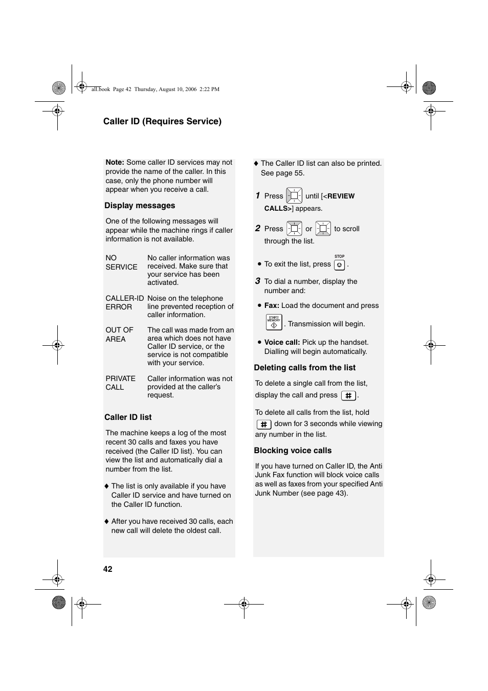 Sharp UX-B800 User Manual | Page 44 / 74