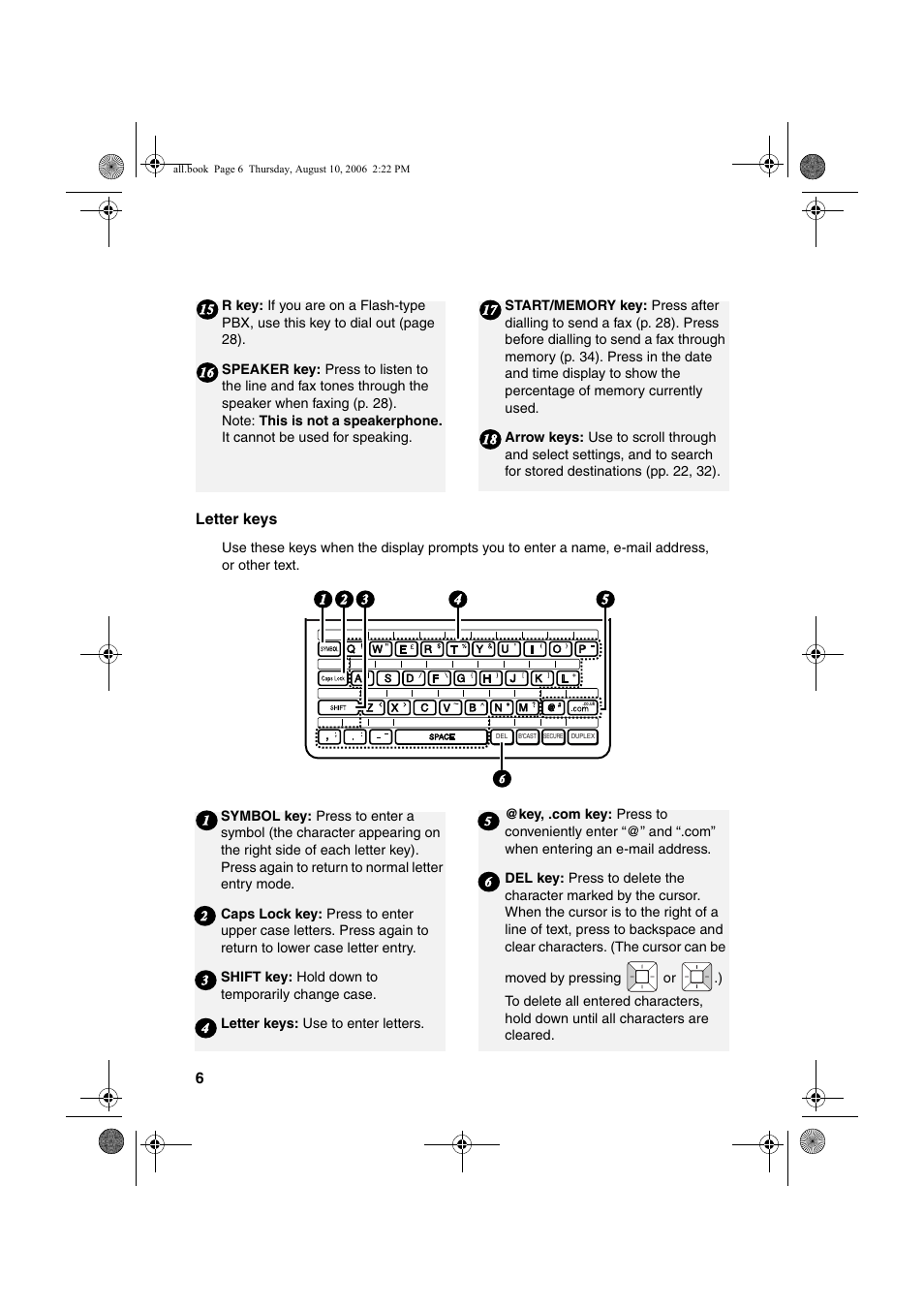 Sharp UX-B800 User Manual | Page 8 / 74