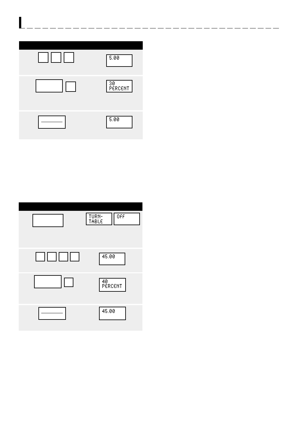 Turntable on/off, Using the rack | Sharp R-1600 User Manual | Page 13 / 28