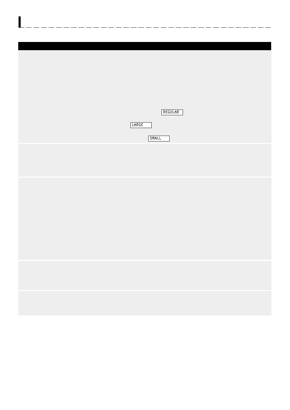 Lunch chart | Sharp R-1600 User Manual | Page 15 / 28