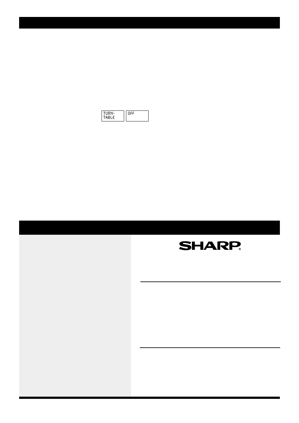 Sharp R-1600 User Manual | Page 23 / 28