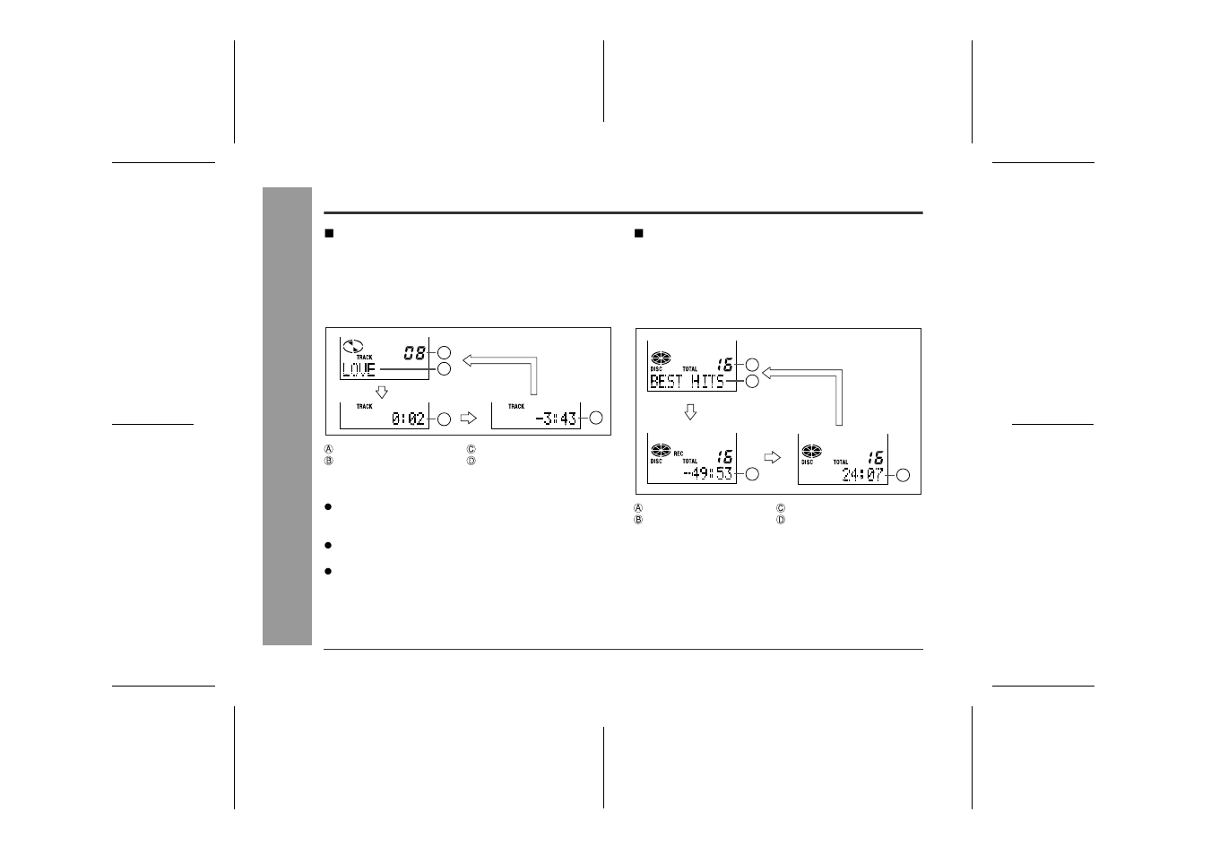 Checking displays, Us efu l fe at ur es | Sharp MD-MT88H User Manual | Page 30 / 52