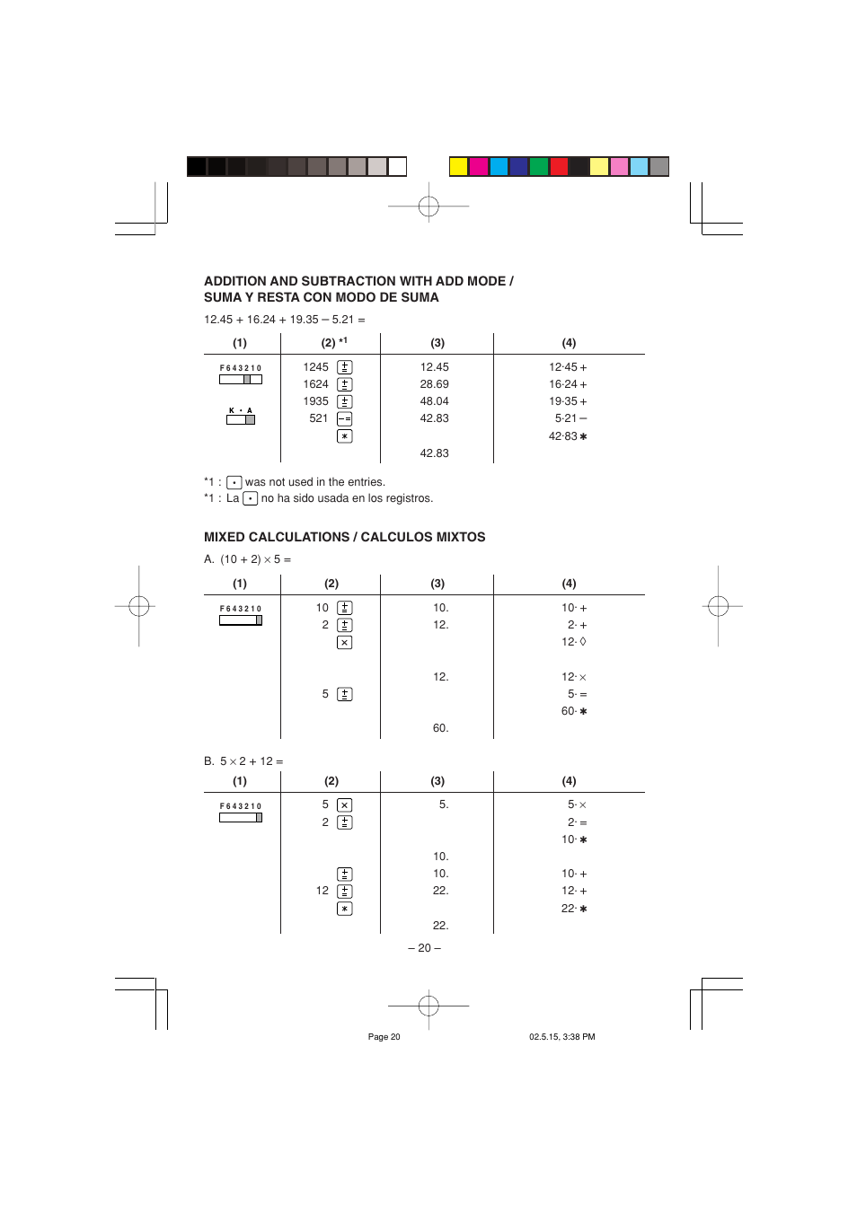 Sharp VX-2652H User Manual | Page 22 / 40