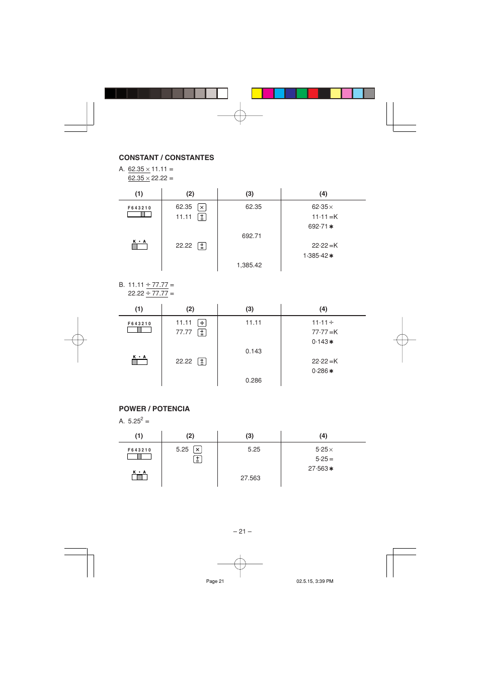 Sharp VX-2652H User Manual | Page 23 / 40