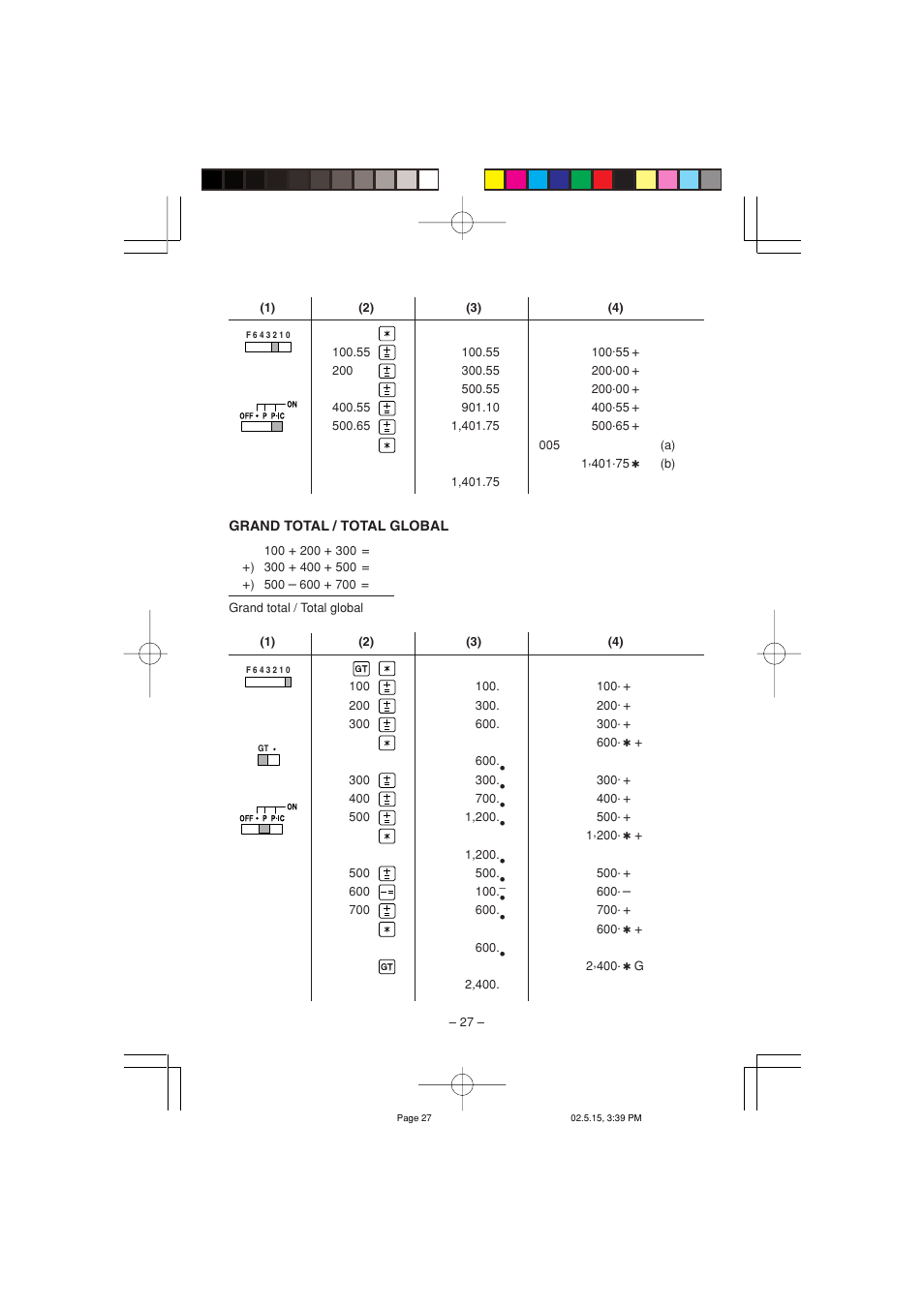 Sharp VX-2652H User Manual | Page 29 / 40