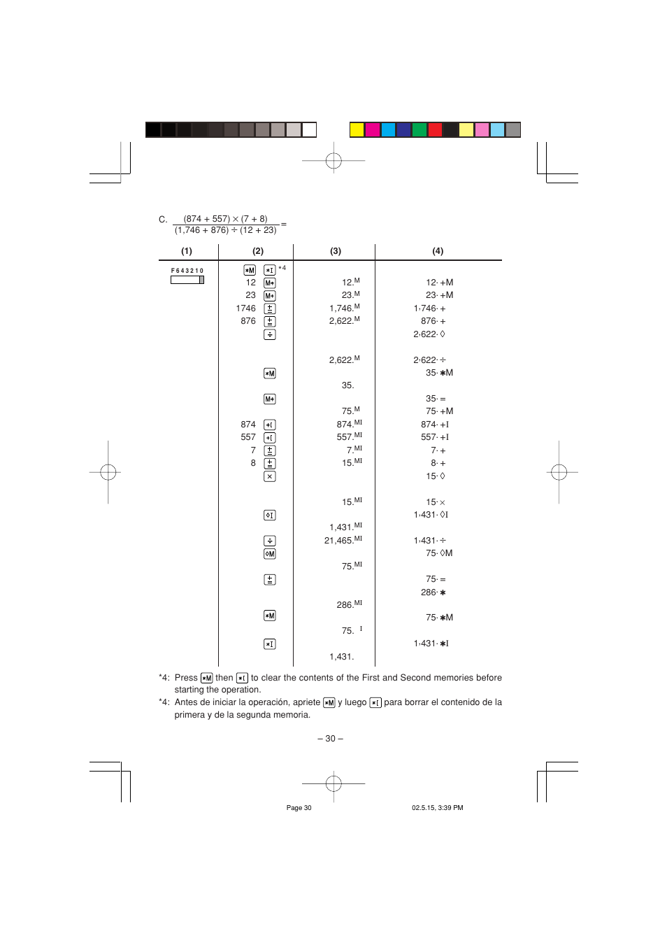 Sharp VX-2652H User Manual | Page 32 / 40