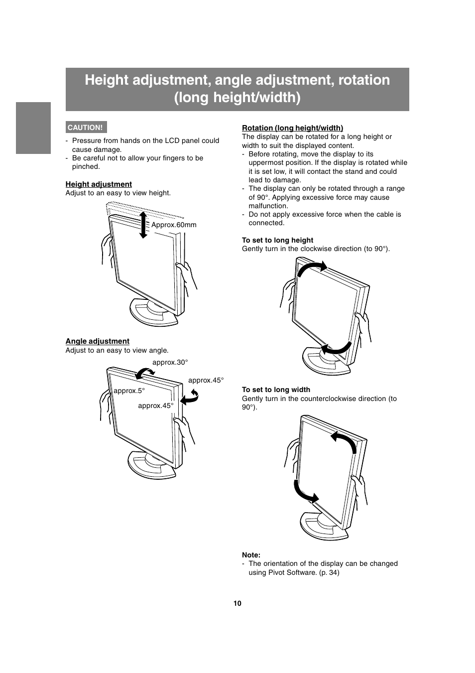 Sharp LL-T2020 User Manual | Page 10 / 148