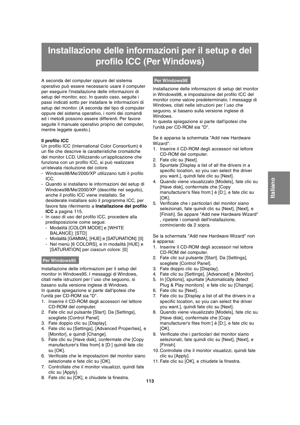 Sharp LL-T2020 User Manual | Page 113 / 148