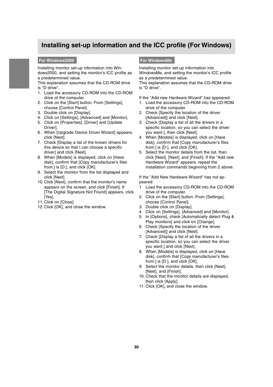 Sharp LL-T2020 User Manual | Page 30 / 148