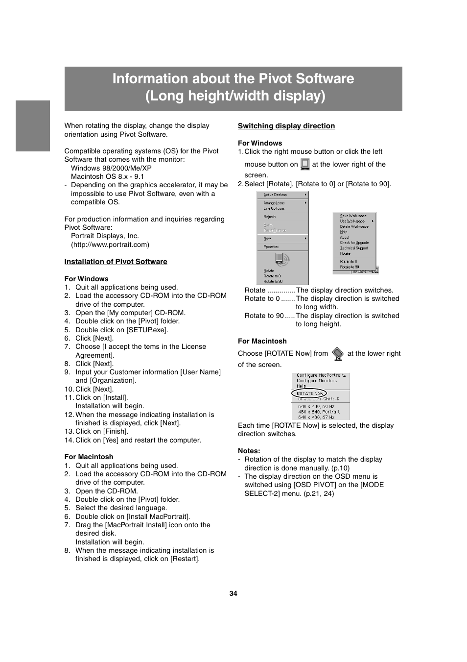 Sharp LL-T2020 User Manual | Page 34 / 148