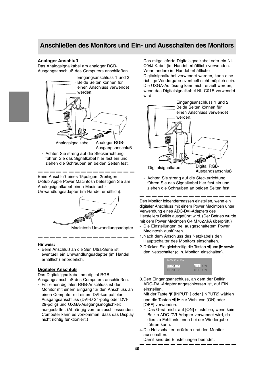 Sharp LL-T2020 User Manual | Page 40 / 148