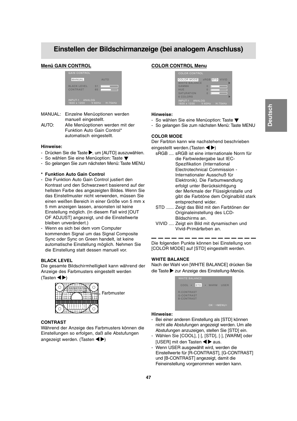 Sharp LL-T2020 User Manual | Page 47 / 148