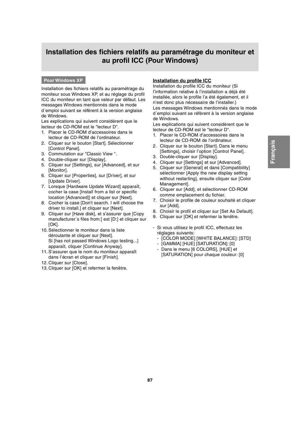 Sharp LL-T2020 User Manual | Page 87 / 148