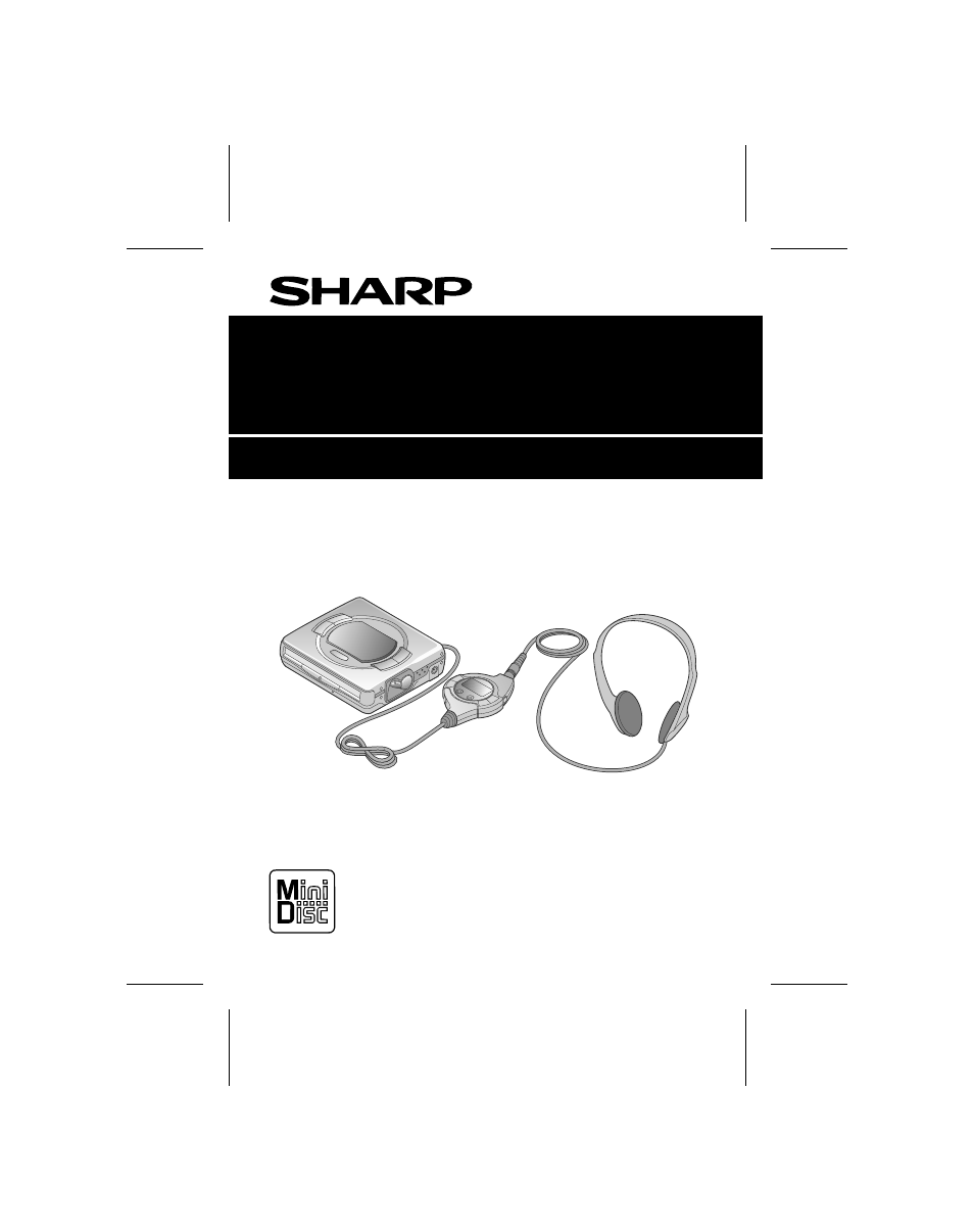 Sharp MD-S301 User Manual | 24 pages