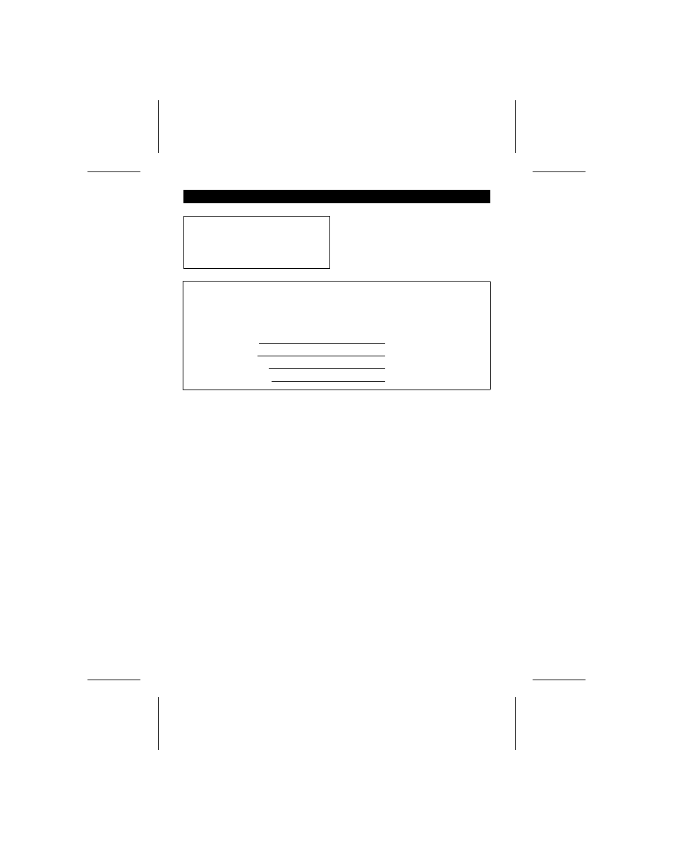 For your records | Sharp MD-S301 User Manual | Page 3 / 24