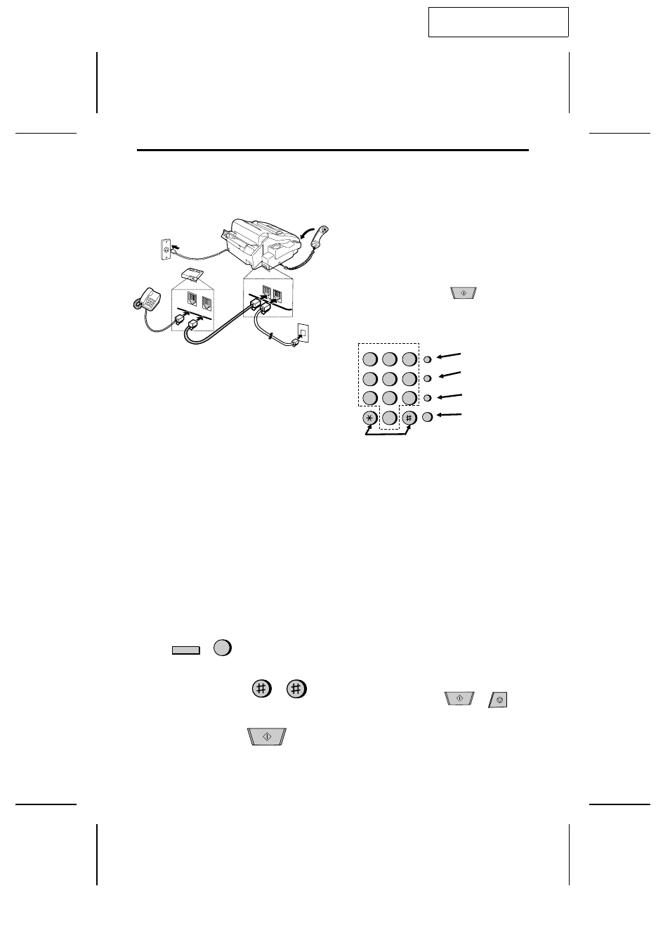 Quick reference guide, Ux600mu-qrqr, Installation | Entering your name and number, P=001 | Sharp UX-600M User Manual | Page 3 / 118