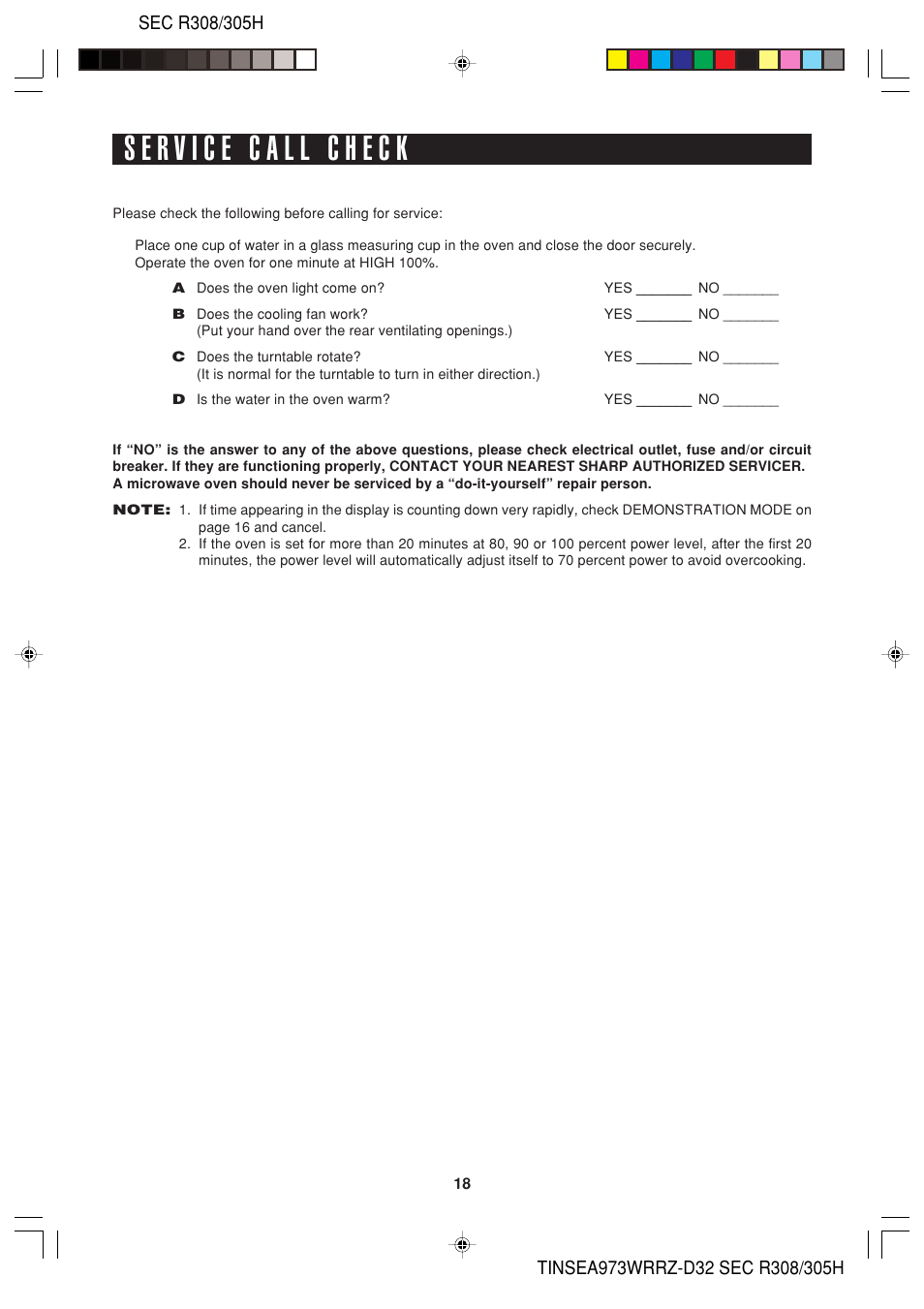 Sharp HW User Manual | Page 20 / 24