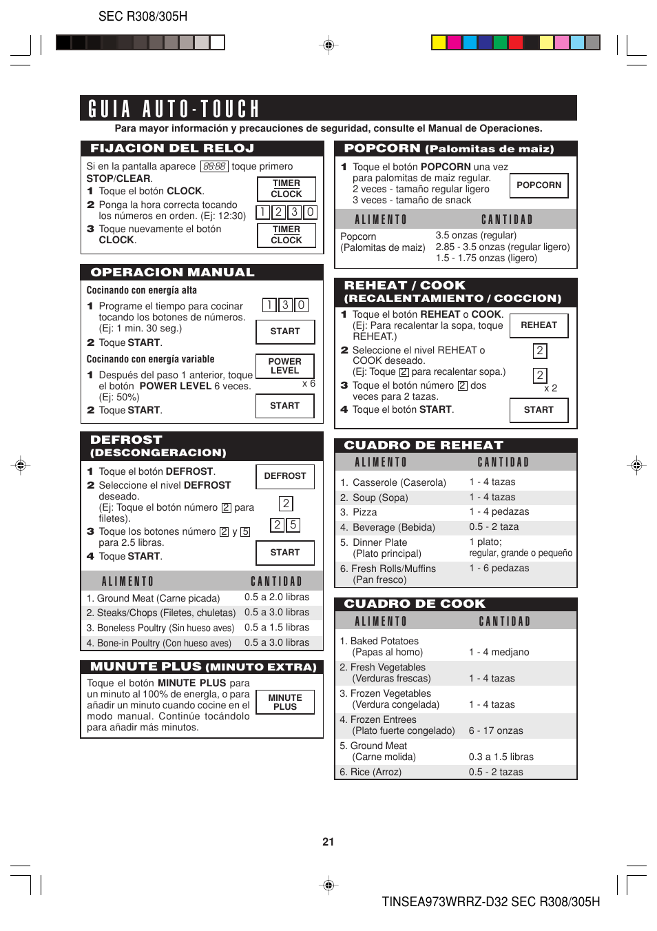 Sharp HW User Manual | Page 23 / 24
