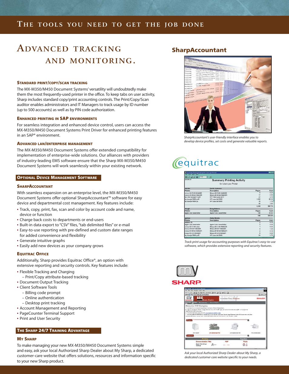 Sharpaccountant | Sharp MX-M450 User Manual | Page 11 / 12