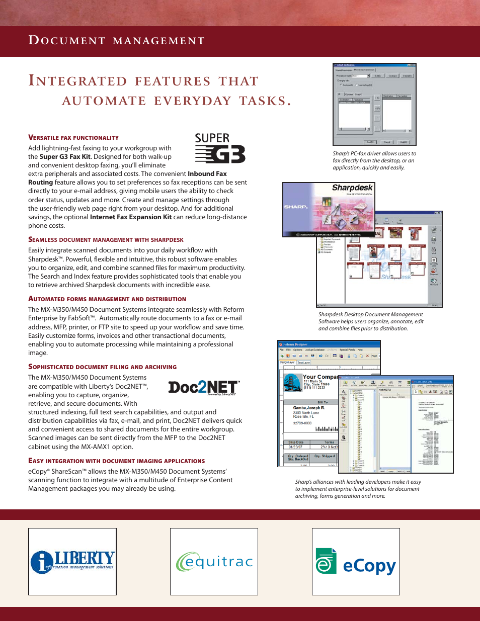 Sharp MX-M450 User Manual | Page 9 / 12