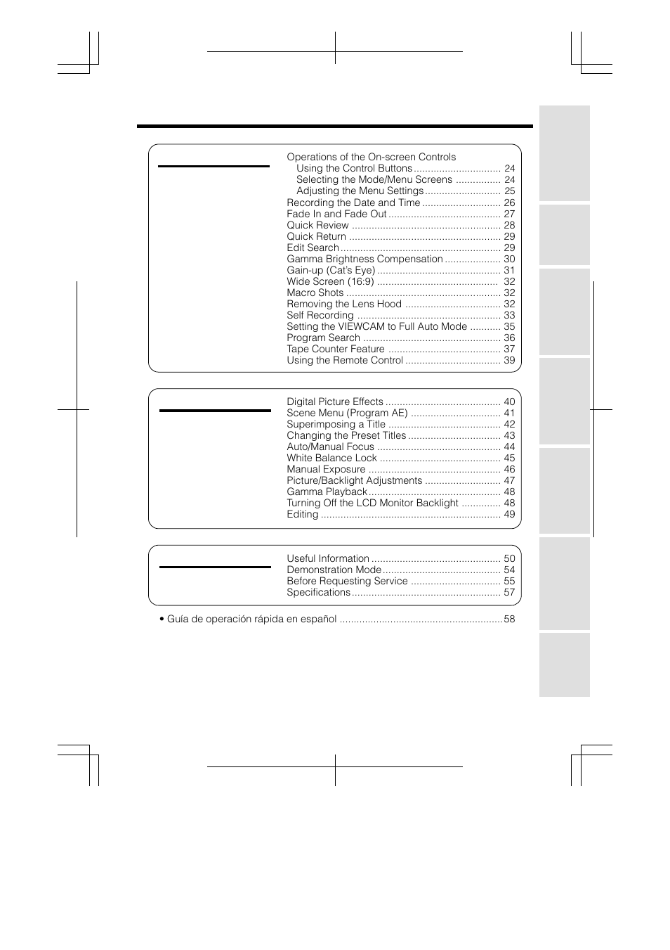 Sharp VL-AH130U User Manual | Page 11 / 72