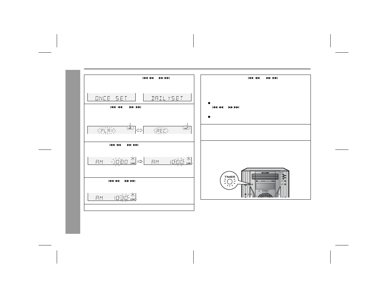 Sharp CD-ES9 User Manual | Page 28 / 36