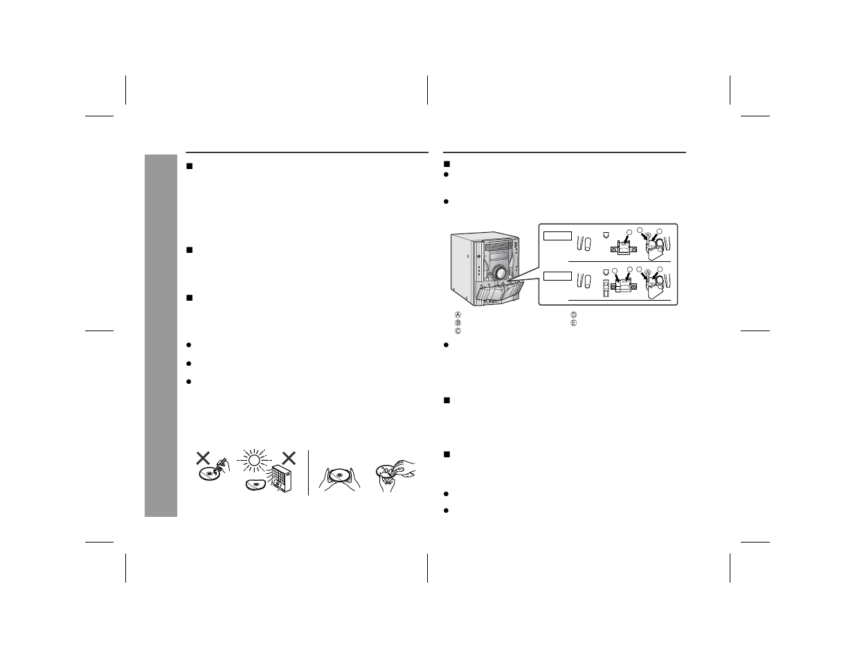 Maintenance, Re fe re nces | Sharp CD-ES9 User Manual | Page 34 / 36