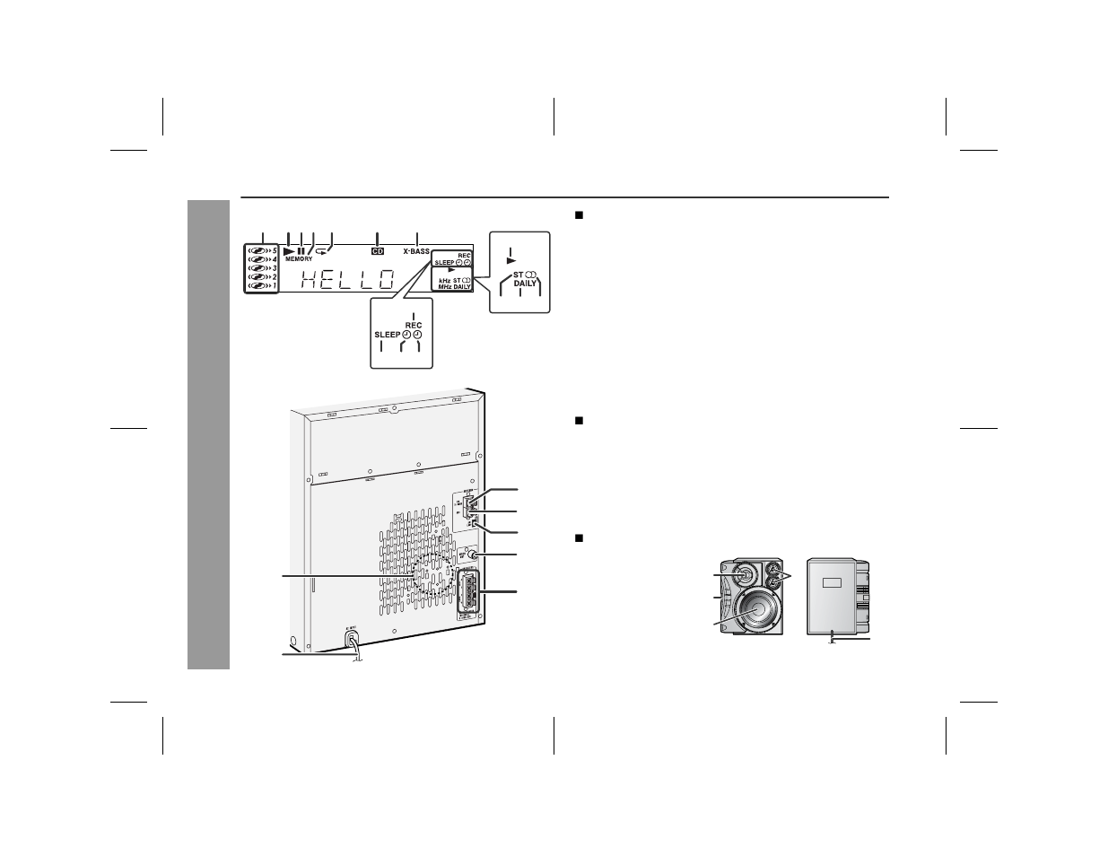 Sharp CD-ES9 User Manual | Page 8 / 36