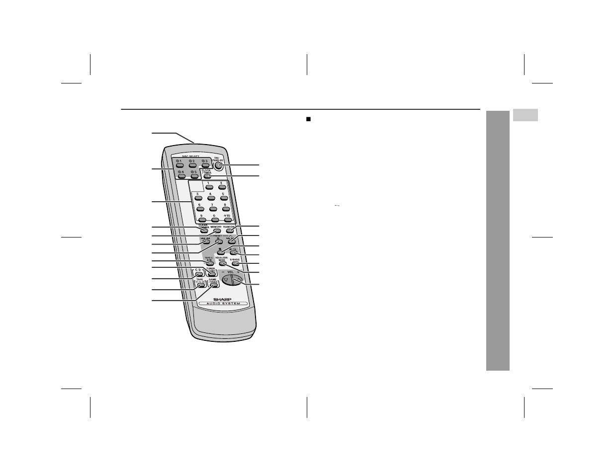 Sharp CD-ES9 User Manual | Page 9 / 36