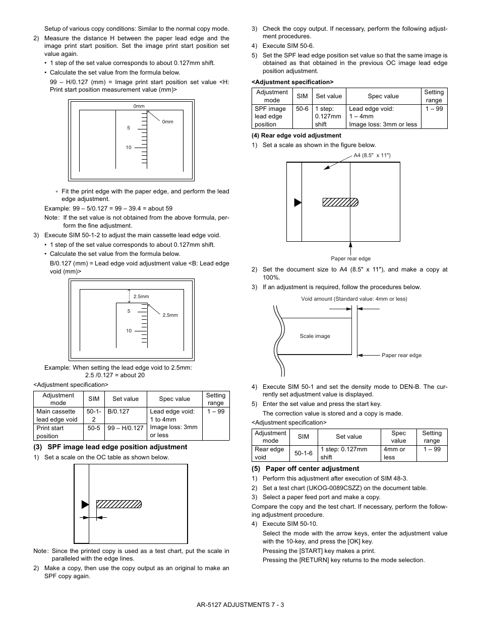 Sharp Digital Laser Copier/Printer AR-5127 User Manual | Page 22 / 94