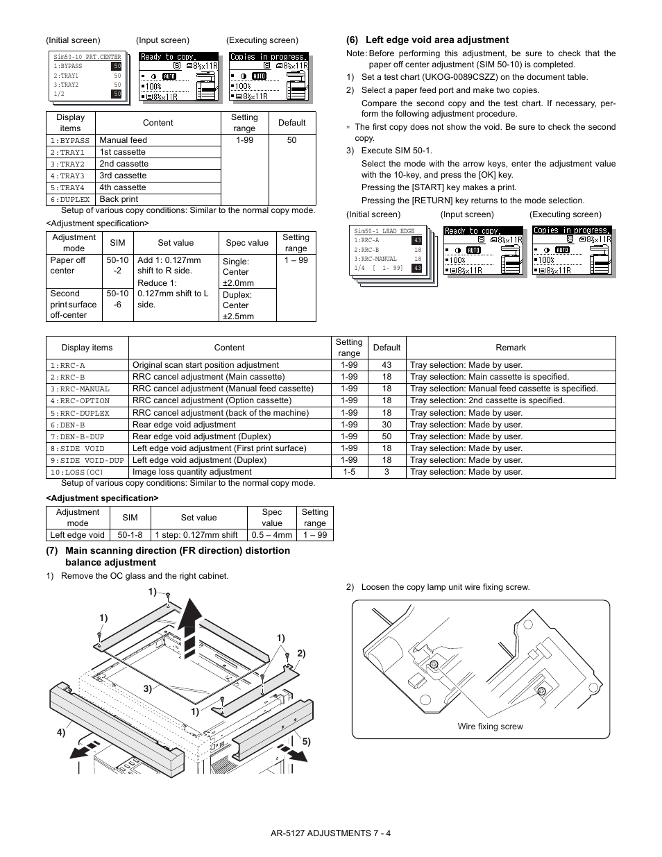 Sharp Digital Laser Copier/Printer AR-5127 User Manual | Page 23 / 94