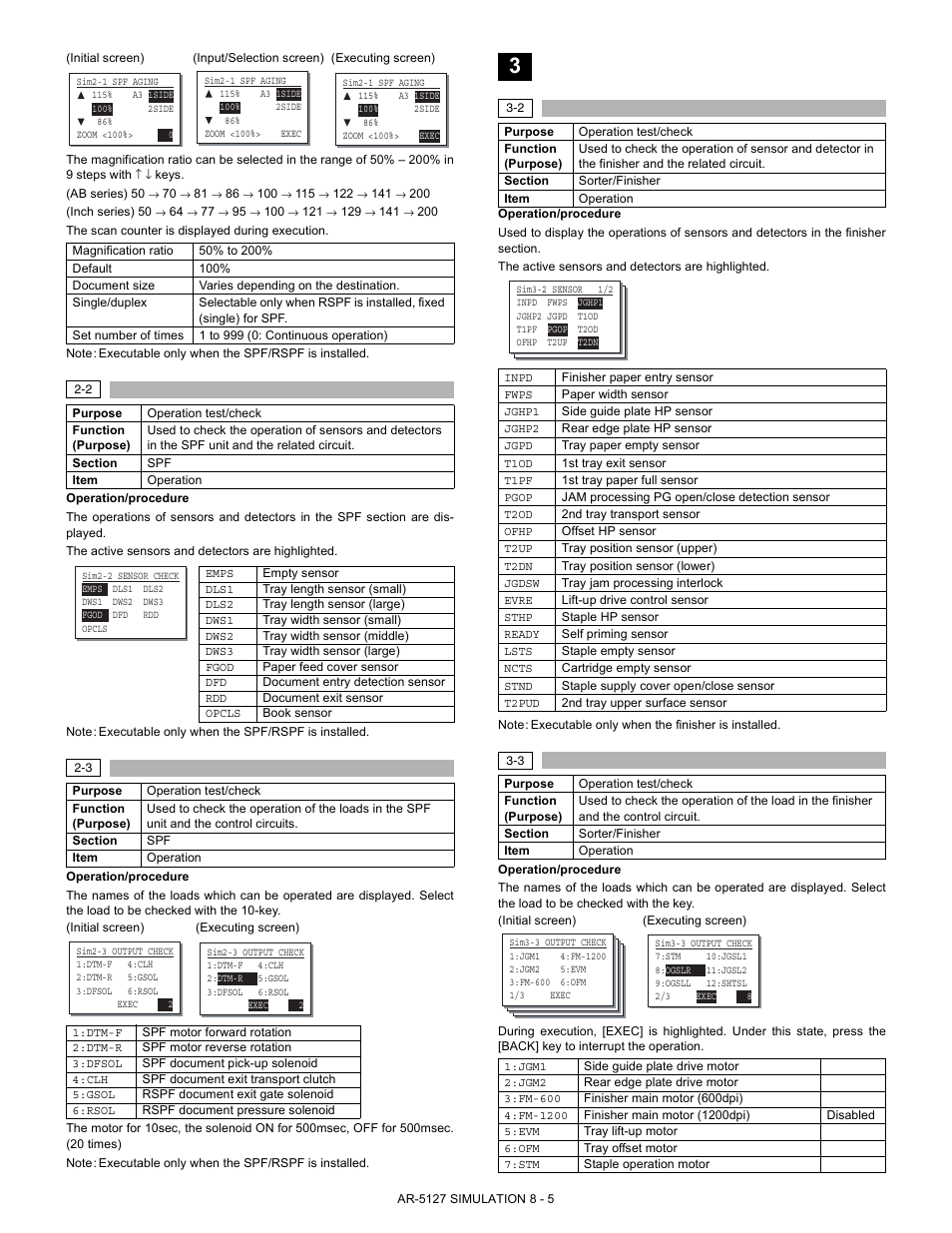 Sharp Digital Laser Copier/Printer AR-5127 User Manual | Page 33 / 94