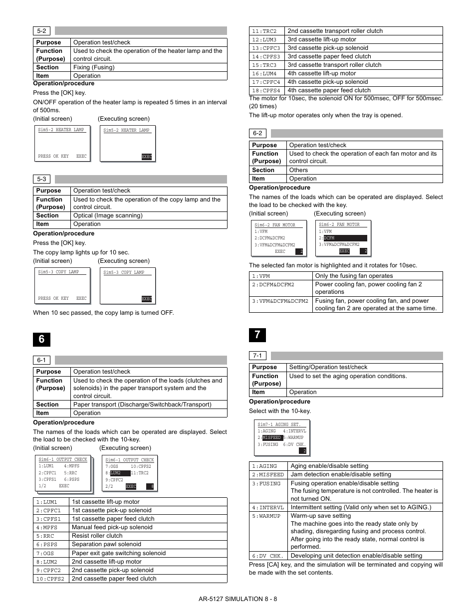 Sharp Digital Laser Copier/Printer AR-5127 User Manual | Page 36 / 94