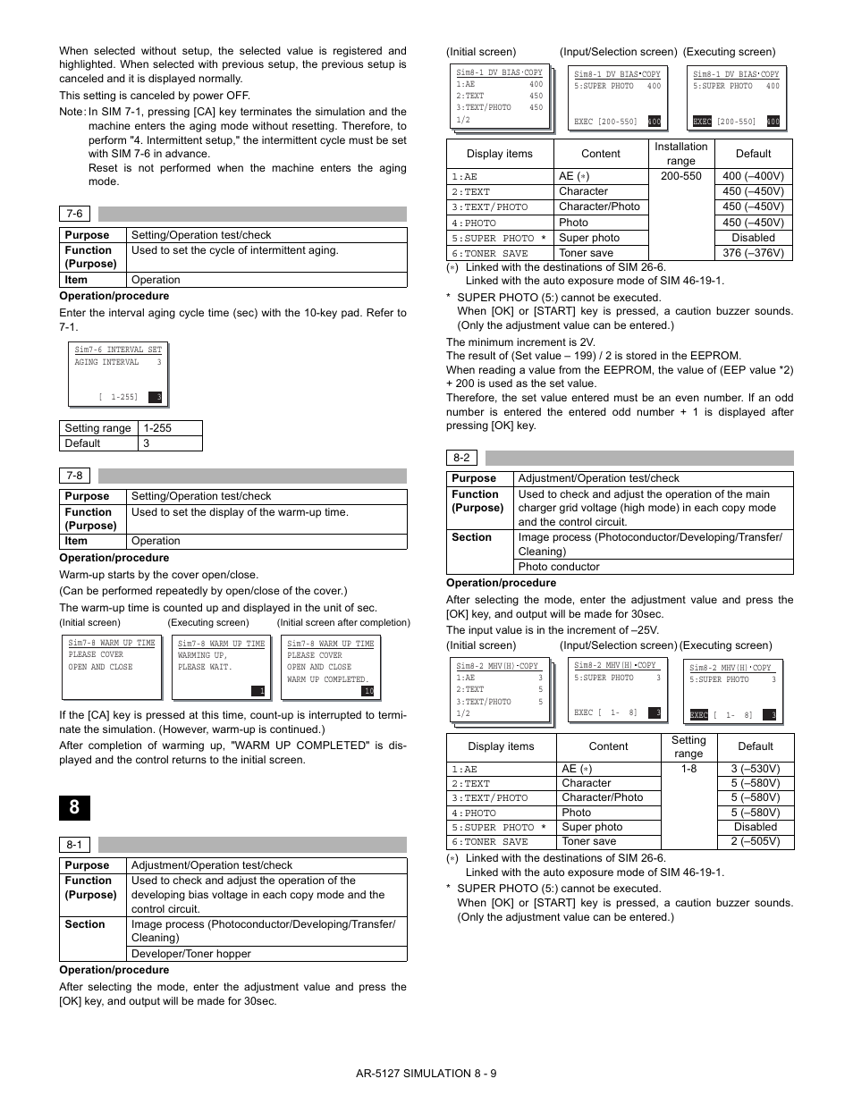 Sharp Digital Laser Copier/Printer AR-5127 User Manual | Page 37 / 94