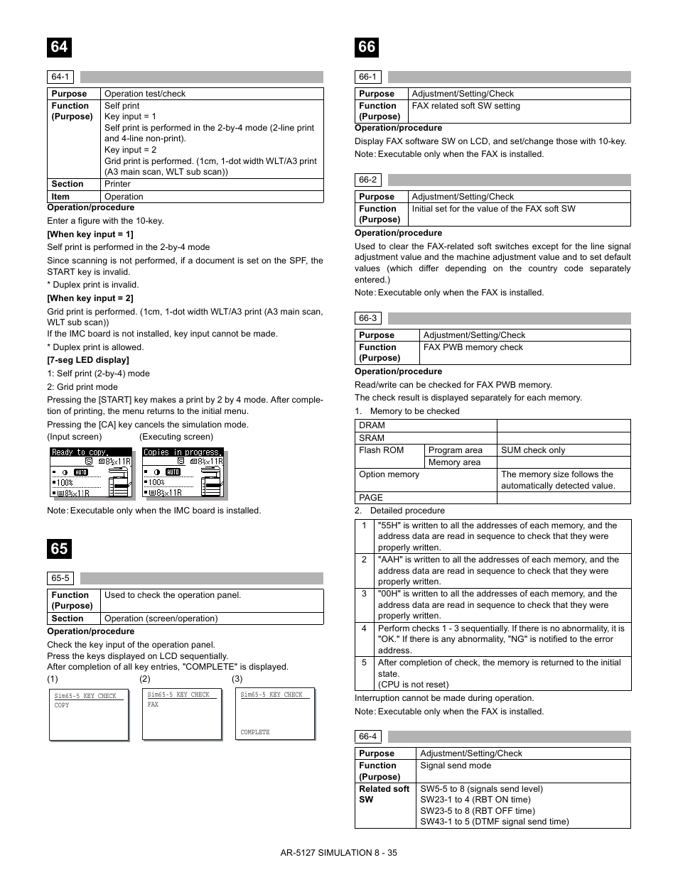 Sharp Digital Laser Copier/Printer AR-5127 User Manual | Page 63 / 94