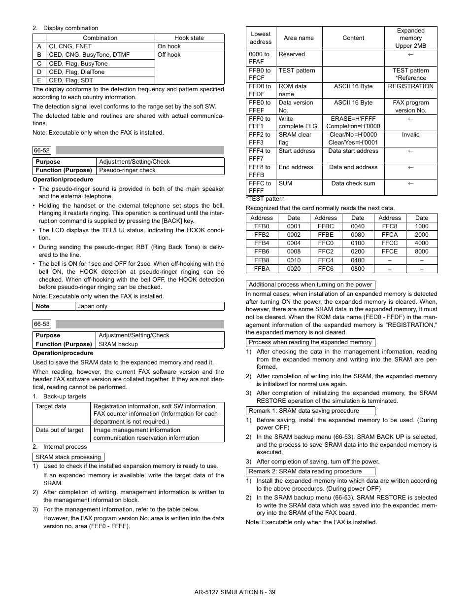 Sharp Digital Laser Copier/Printer AR-5127 User Manual | Page 67 / 94