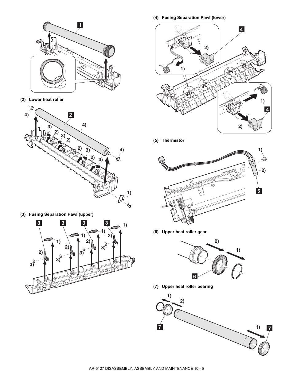 Sharp Digital Laser Copier/Printer AR-5127 User Manual | Page 81 / 94
