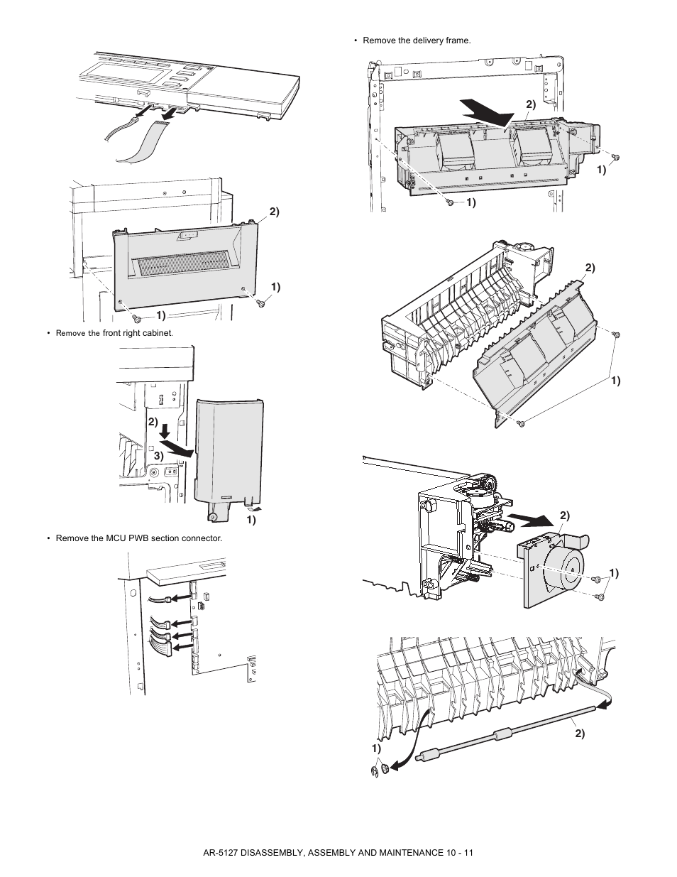 Sharp Digital Laser Copier/Printer AR-5127 User Manual | Page 87 / 94