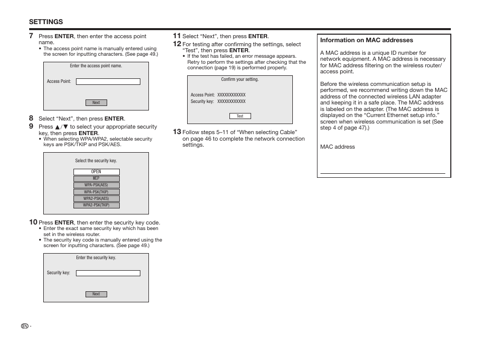 Sharp BD-HP25U User Manual | Page 50 / 72