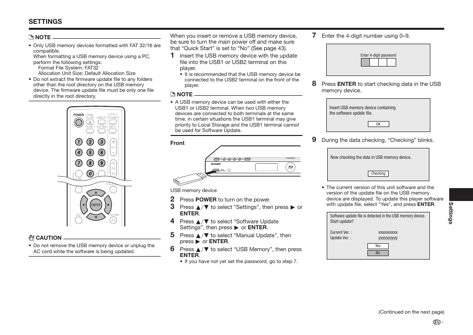 Sharp BD-HP25U User Manual | Page 55 / 72