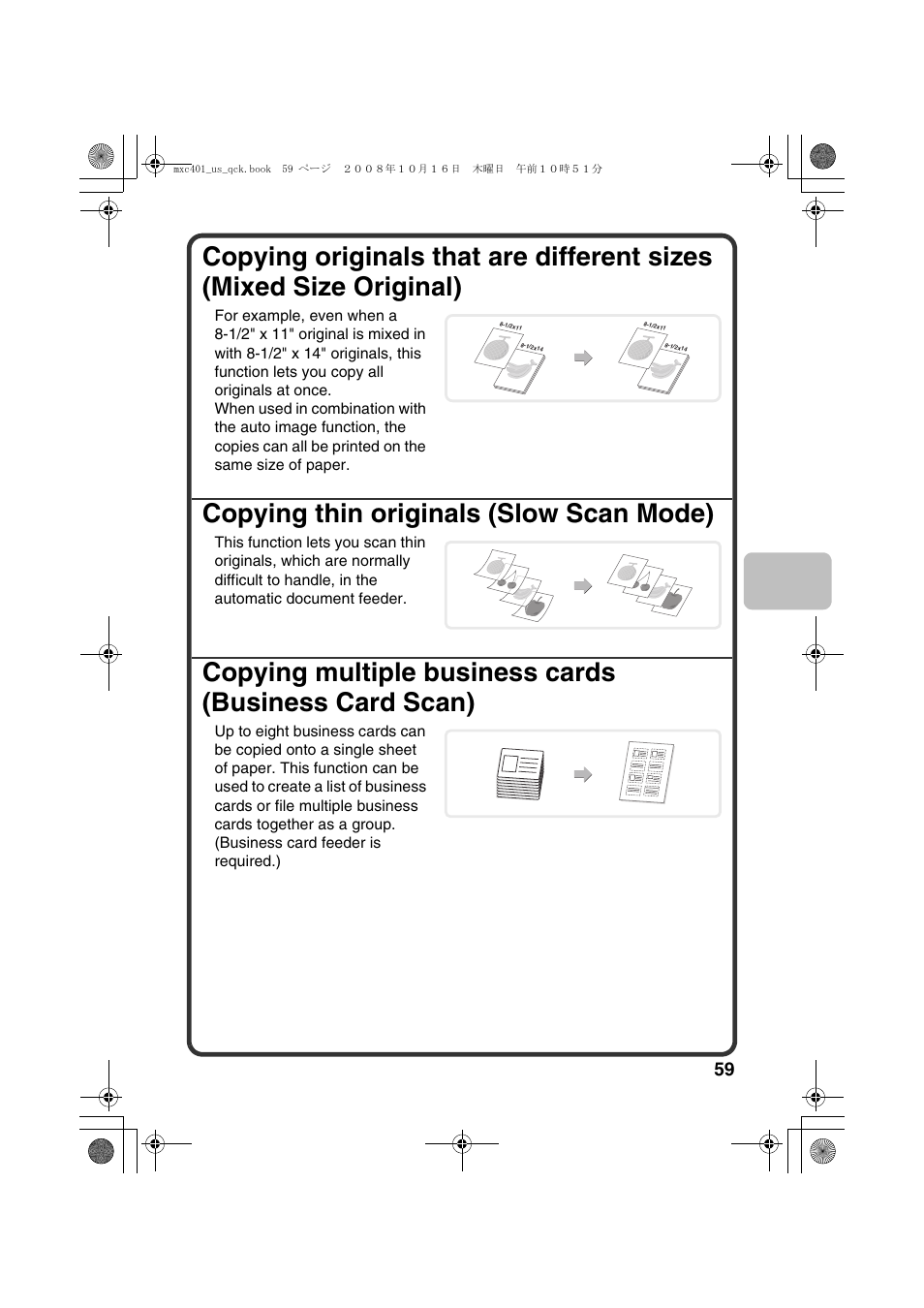 Sharp DX-C401 User Manual | Page 61 / 148