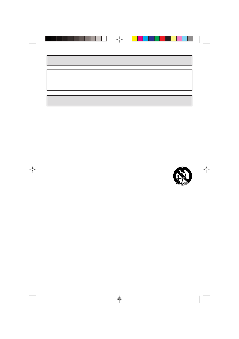 Informations importantes, Précautions importantes, Attention | Suite) | Sharp 25C340 User Manual | Page 46 / 50