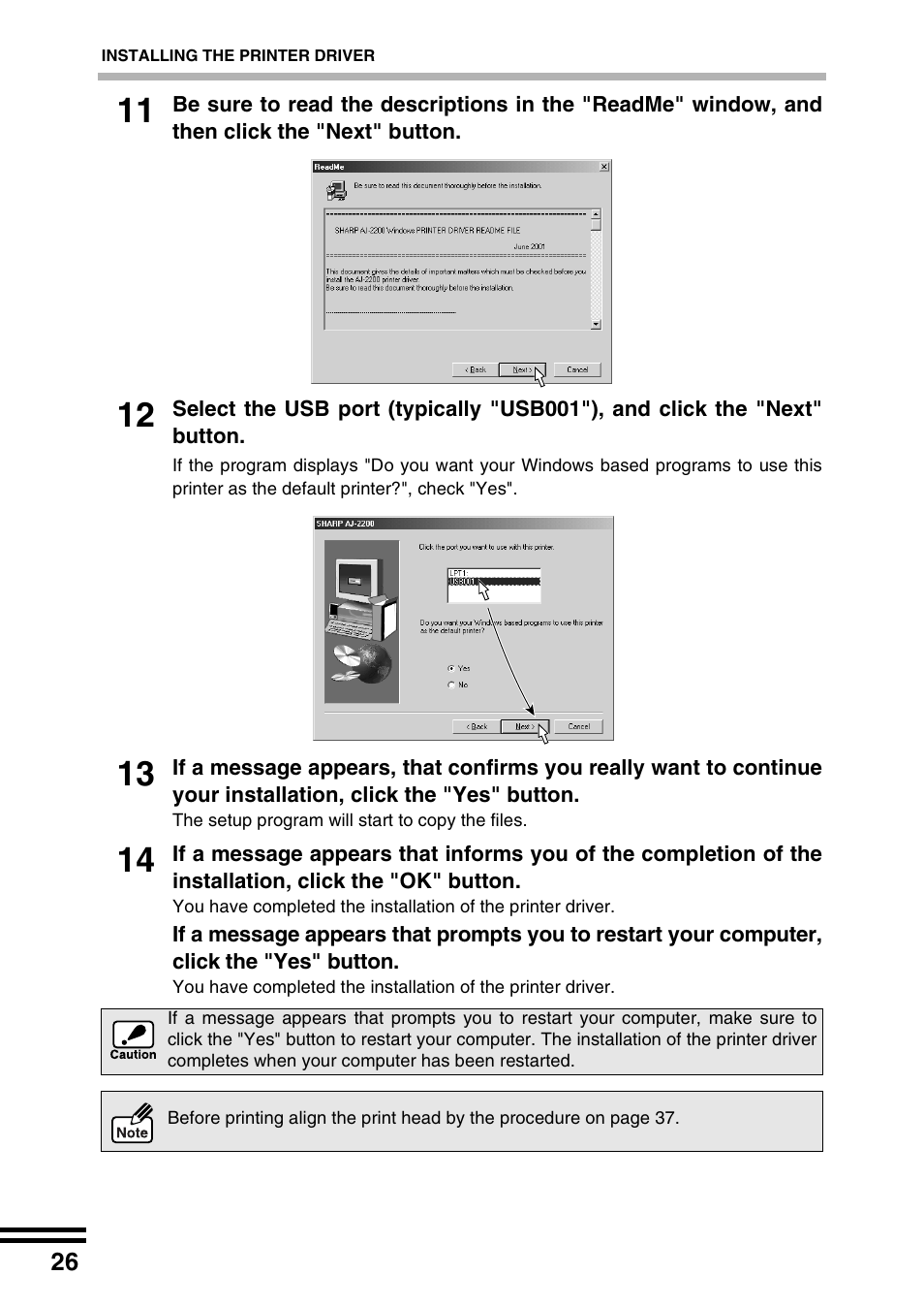 Sharp AJ-2200 User Manual | Page 28 / 55